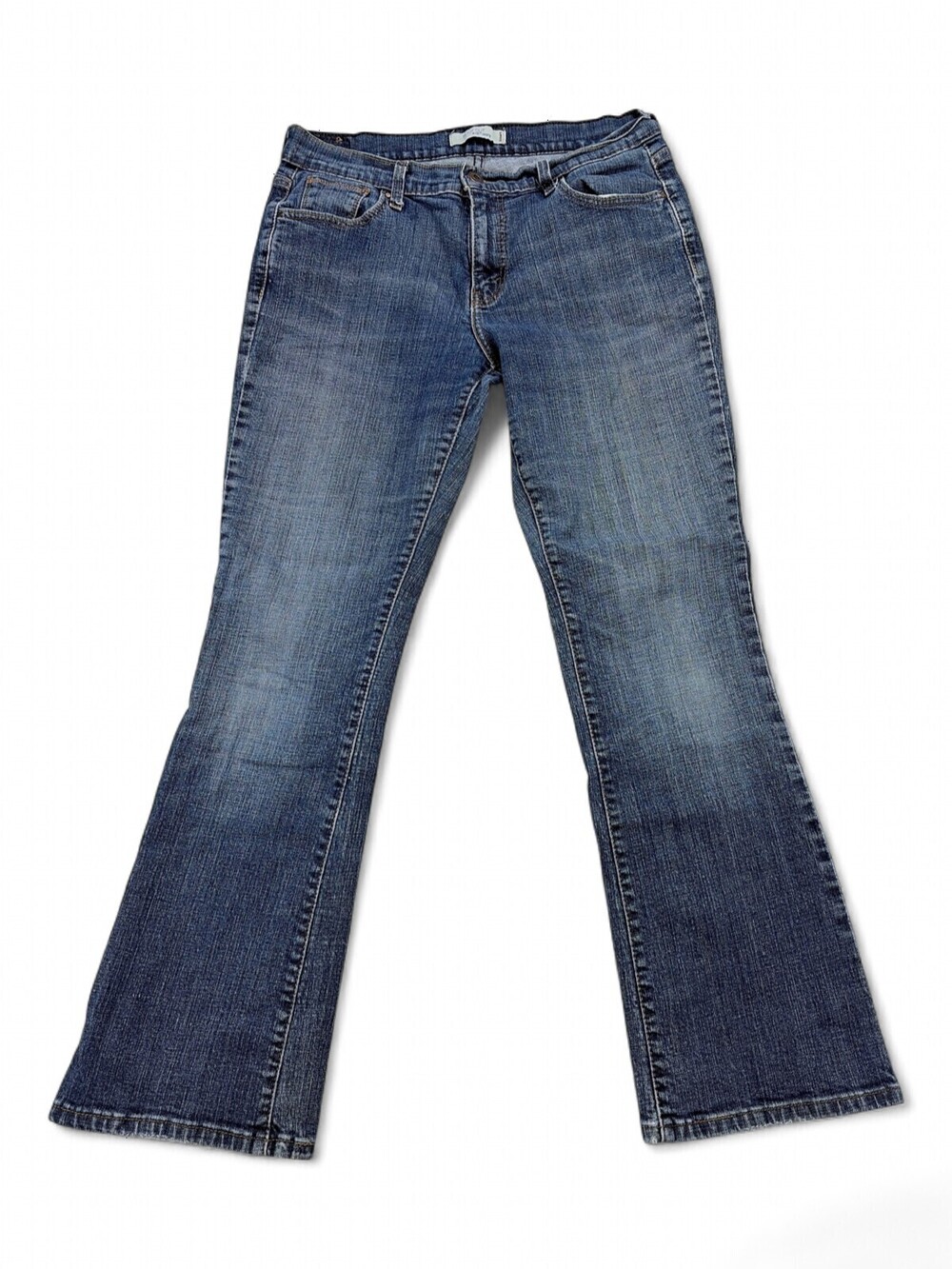 Levis 515 Womens Bootcut Jeans Size 12 Medium Wash Blue Stretch Denim Pants